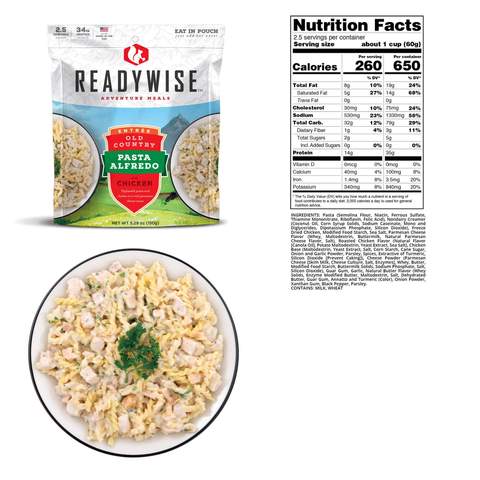Old Country Pasta Alfredo with Chicken - 6 Pack